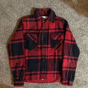 Off-White
Diagonal stencil checkered flannel shirt
